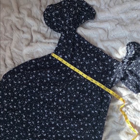 ANTHRO Maeve Lilianne Off Shoulder Dress - Picture 3 of 8